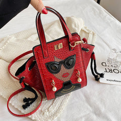 Glasses Beauty Diagonal HandBag