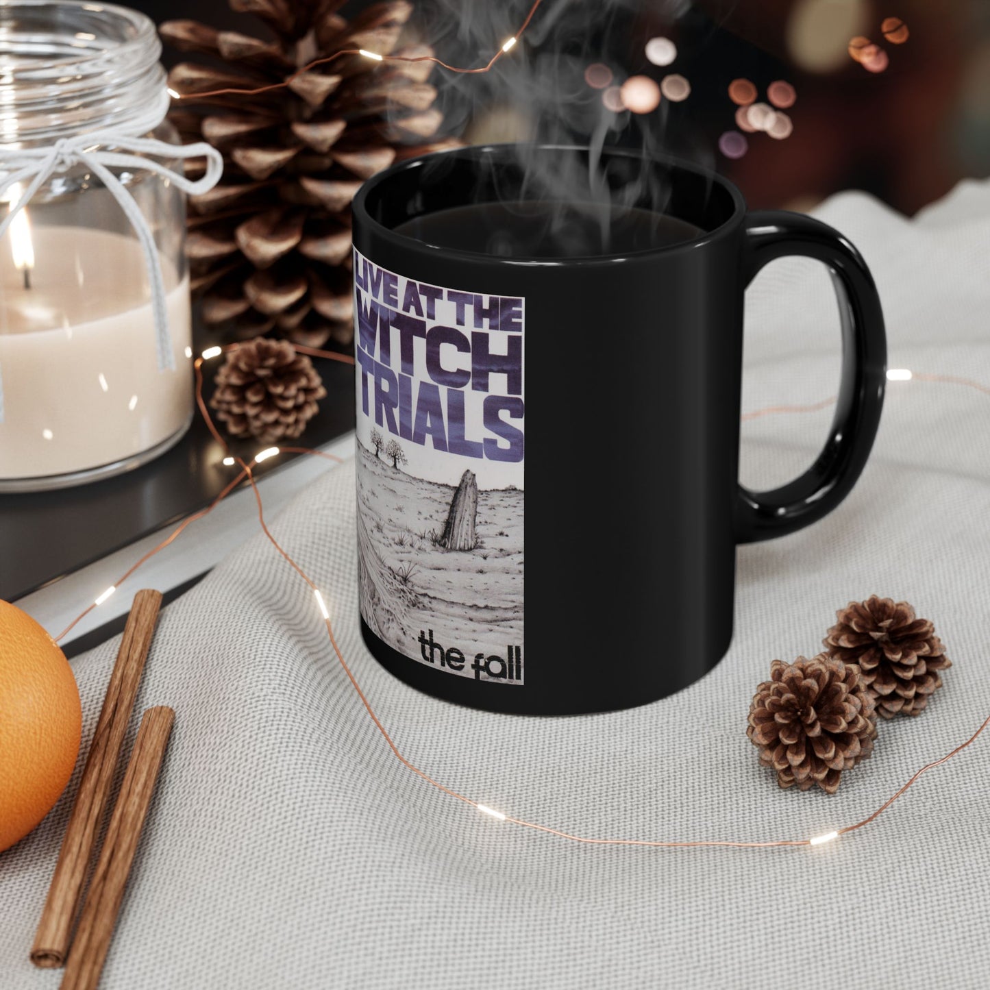 The Fall - Live At The Witch Trials - Black Mug (11oz, 15oz)