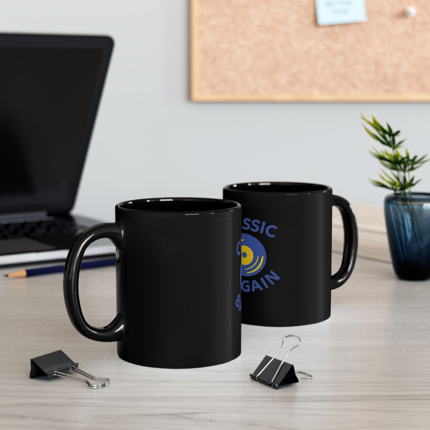 Black Ceramic Mug (11oz, 15oz)