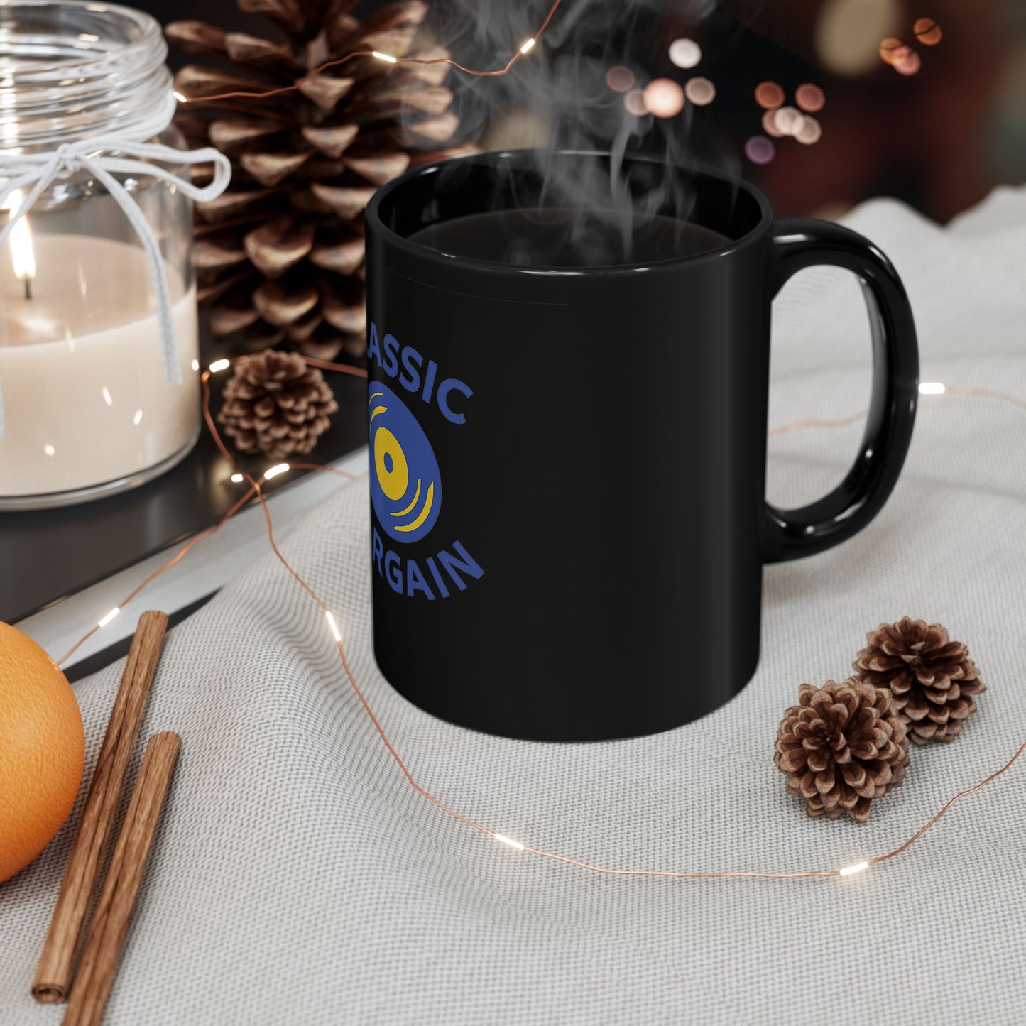 Black Ceramic Mug (11oz, 15oz)