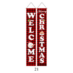 Christmas Door Banner Decoration