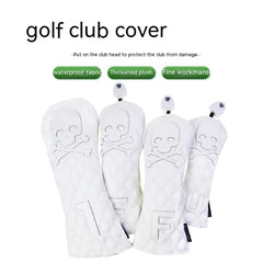 Black PU Leather Golf Club Headcovers