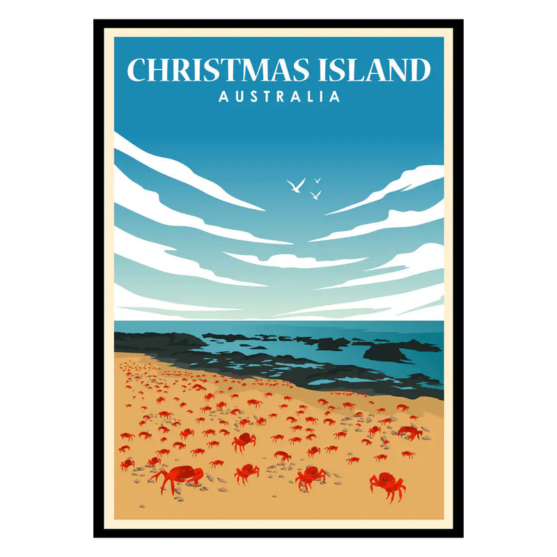 Christmas Island No2 Australia Poster