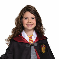 Disguise Harry Potter Deluxe Hermione Costume for Girls Large (10-12) Black & Red