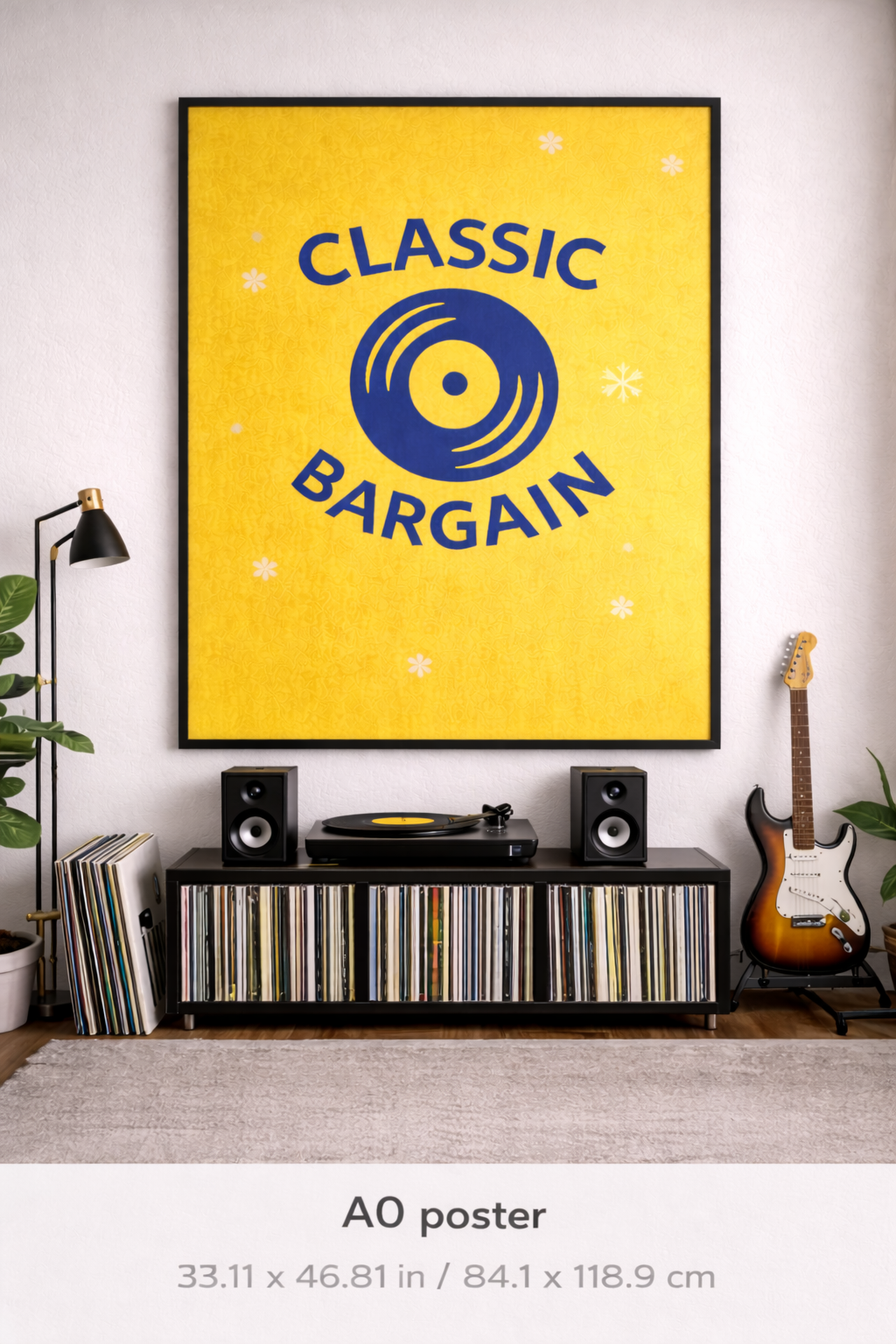 Classic Bargain™ Premium Art Poster (Multiple Sizes) - Matte Art Print