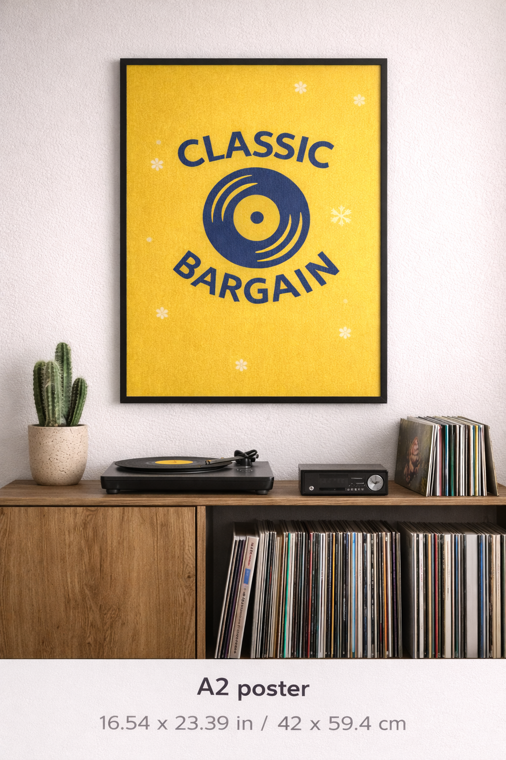 Classic Bargain™ Premium Art Poster (Multiple Sizes) - Matte Art Print