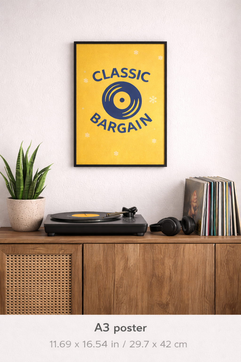 Classic Bargain™ Premium Art Poster (Multiple Sizes) - Matte Art Print