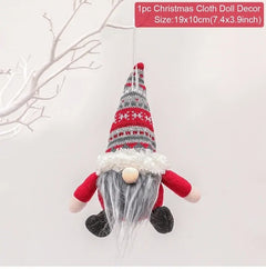 Gnome Christmas Faceless Doll