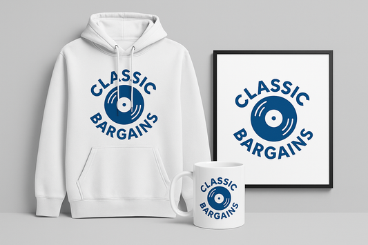 Classic Bargain™ Hoodie + Mug + Poster Bundle