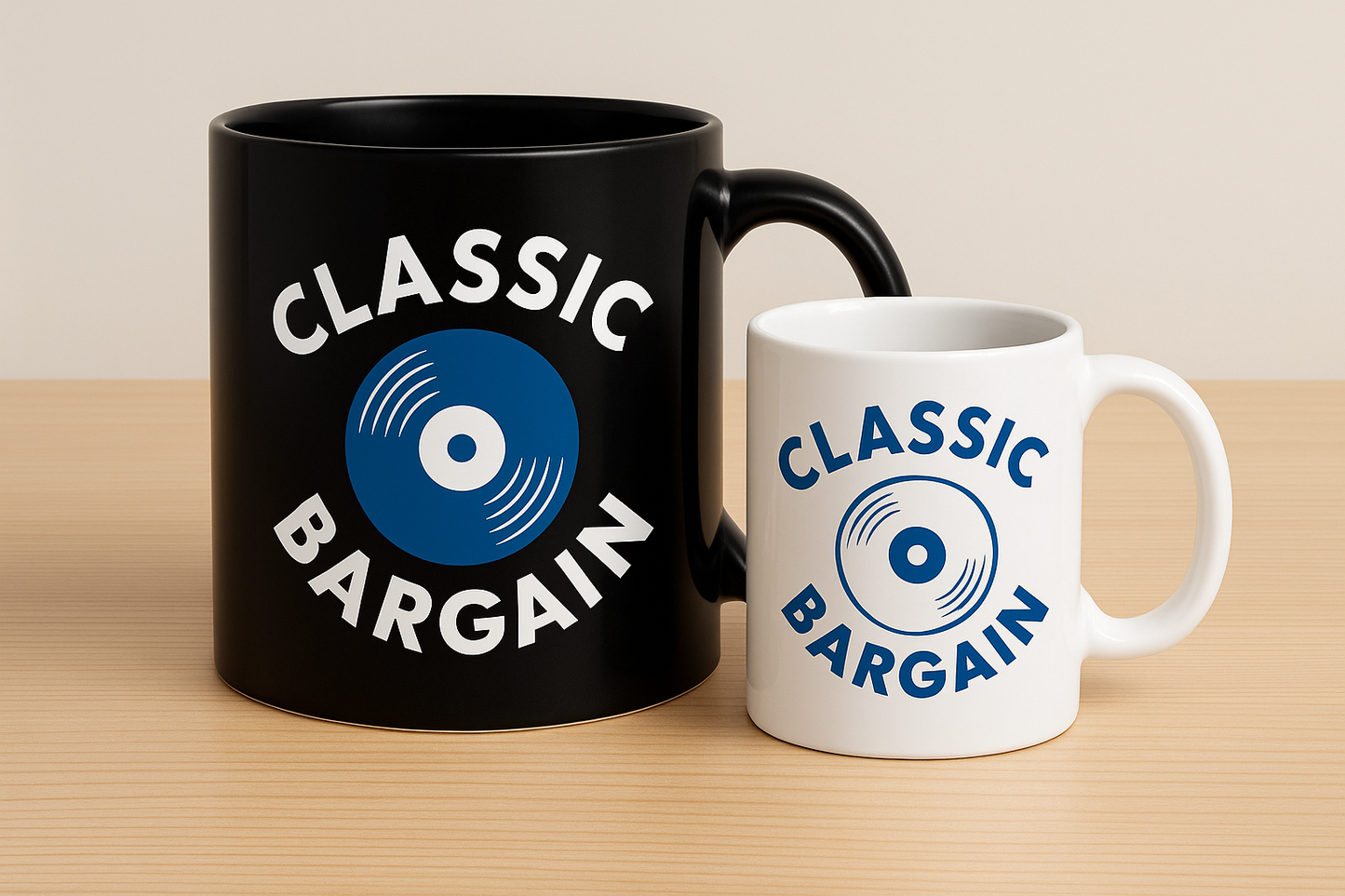 Classic Bargain™ Mug — Small & Large Sizes