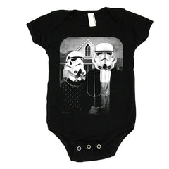 Star Wars American Gothic onesie