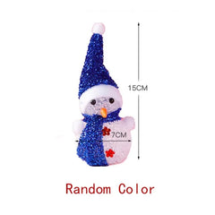 Solar Christmas Lights Snowman