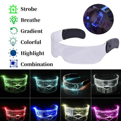 Neon Party LED Luminous Glasses