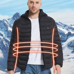 Full-Body Heated USB Charging Jacket