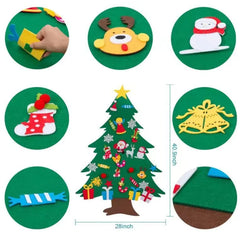 DIY Felt Christmas Tree Kit 2024