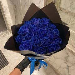 Glitter Artificial Rose Bouquet