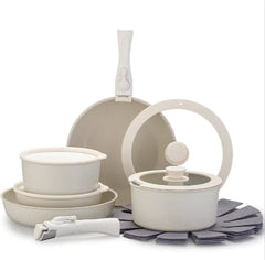 15-Piece Non-Stick Medical Stone Pan Set