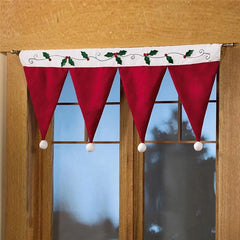 Merry Christmas Window Curtain