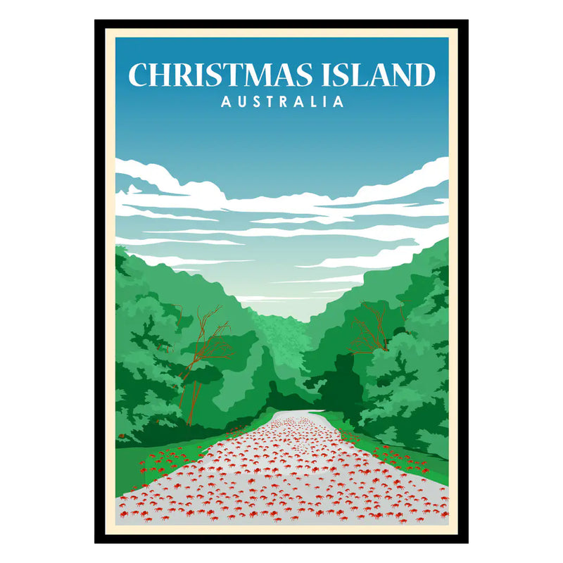 Christmas Island Australia Poster