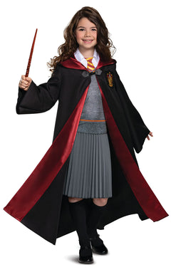 Disguise Harry Potter Deluxe Hermione Costume for Girls Large (10-12) Black & Red