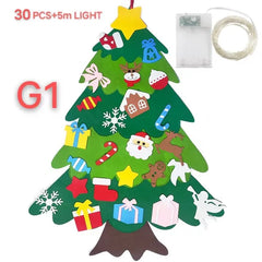 DIY Felt Christmas Tree Kit 2024