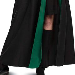 Harry Potter Robe, Deluxe Wizarding World Hogwarts House Themed Robes for Adults, Movie Quality Dress Up Costume Accessory Adult XXL (50-52) Slytherin