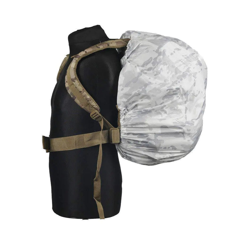 Winter Camo Backpack Cover Water Repellent Anti dust Ultra Lightweight