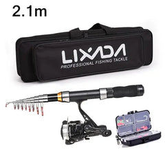 Telescopic Fishing Rod Combo