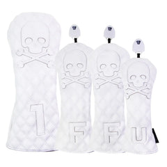 Black PU Leather Golf Club Headcovers