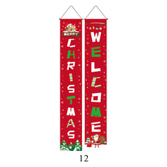 Christmas Door Banner Decoration