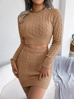 Twist Knit 2-Piece Women's Set