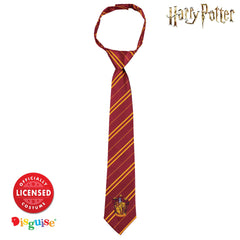 Harry Potter Costume Necktie, Official Hogwarts Wizarding World Kids Costume Breakaway Child Size Tie Gryffindor