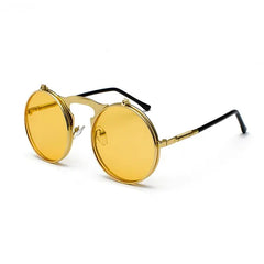 Vintage Steampunk Flip Sunglasses