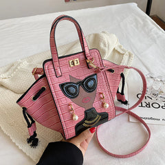 Glasses Beauty Diagonal HandBag